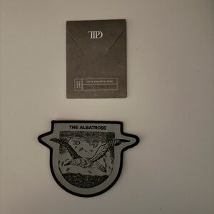 Taylor Swift The Albatross Patch and photo cards.